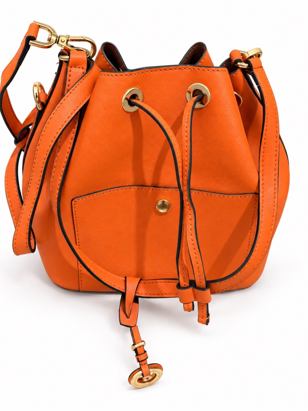 Michael Kors Greenwich Medium Bucket Crossbody Bag EUC